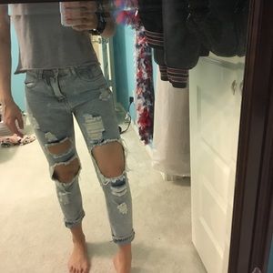 NWOT boyfriend jeans